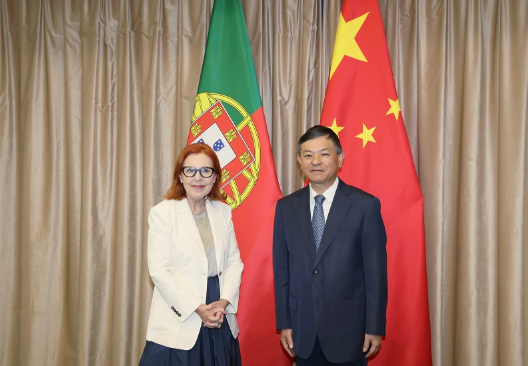 生态环境部部长黄润秋会见葡萄牙环境与能源部部长卡瓦略2 生态环境部部长黄润秋会见葡萄牙环境与能源部部长卡瓦略2