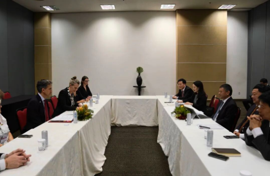 生态环境部部长黄润秋出席甲烷与其他非二氧化碳温室气体峰会并会见外方高级代表3 生态环境部部长黄润秋出席甲烷与其他非二氧化碳温室气体峰会并会见外方高级代表3